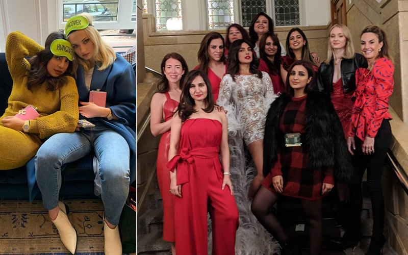 Priyanka Chopra Is 'Hungover' After Her Bachelorette: Pictures Of Actress' Crazy Night With Her Girl Gang