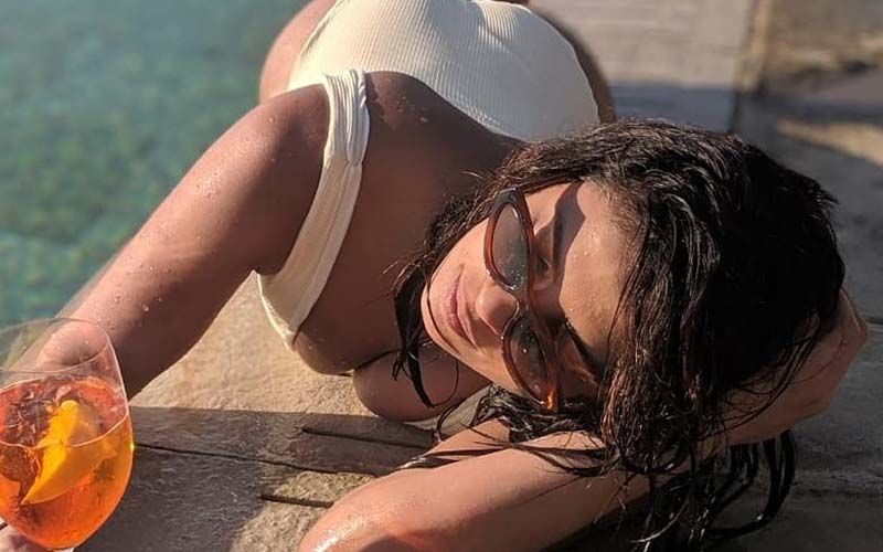 Priyanka Chopra Is Slaying It And How! Rocks The White Monokini In Tuscany