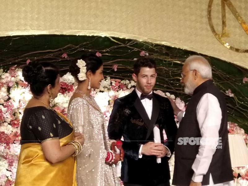 priyanka chopra nick jonas reception modi