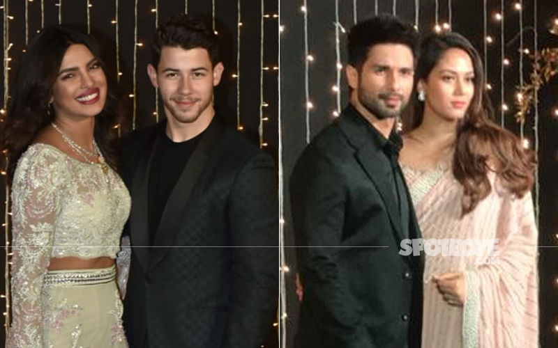 Priyanka Chopra-Nick Jonas Wedding Reception: Surprise! Shahid Kapoor-Mira Rajput Walk In To Wish The Couple Of The Night
