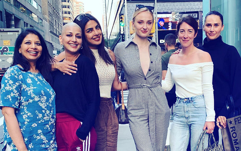 Priyanka Chopra's Girls' Day Out with Sonali Bendre And Would-Be Sister-In-Law, Sophie Turner