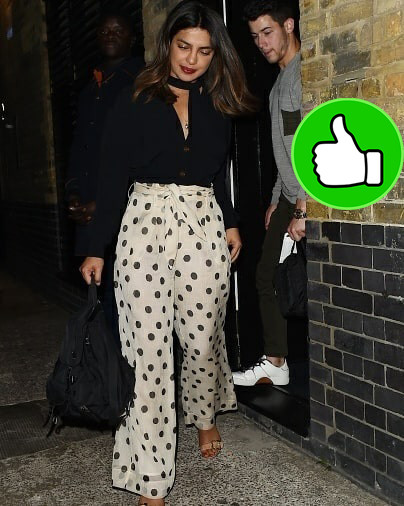 priyanka chopra snapped post dinner