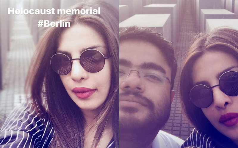 Priyanka Chopra SLAMMED On Twitter For Clicking Selfies At The Holocaust Memorial