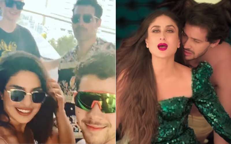 800px x 500px - Priyanka Chopra-Nick Jonas Sway On Kareena Kapoor's Tareefan Song â€“ Watch  Video