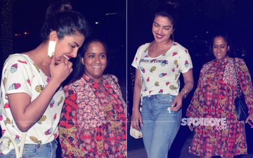 Clicked: Priyanka Chopra Dines With Close Buddy Arpita Khan Sharma