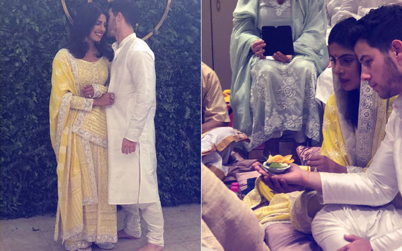 Priyanka Chopra-Nick Jonas Engagement: First Pictures Of The Couple From The Puja