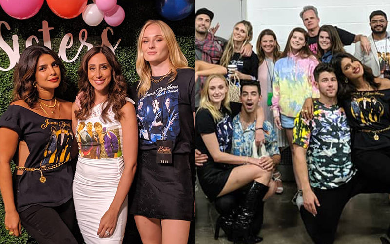 J-Sisters Priyanka Chopra And Sophie Turner Celebrate As The Jonas' Brothers Happiness Begins Tour Sells Out! - Pics And Videos