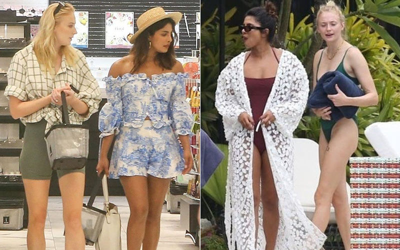J-Sisters Priyanka Chopra And Sophie Turner Go On A Shopping Spree After Poolside Bikini Party