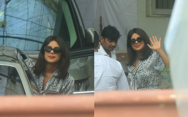 Priyanka Chopra Is All Smiles As She Exits A Dubbing Studio In Mumbai, Pictures Inside
