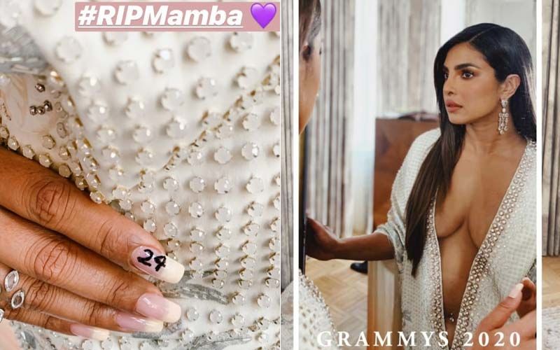 Priyanka Chopra Pays Tribute To Kobe Bryant At Grammys 2020: Etches NBA Legend’s Jersey Number 24 On Her Nails