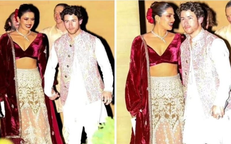 Priyanka Chopra-Nick Jonas Slay In Indian Traditional Outfit As They Host A Star-Studded Diwali Party In Los Angeles - SEE PICS!