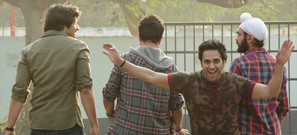 the boy gang - pulkit, varun, manjot and ali in fukrey returns