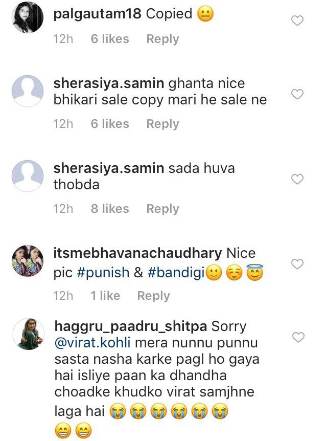 puneesh bandagi trolled on instagram