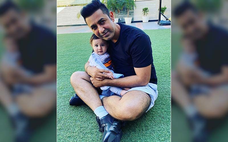 Gippy Grewal Makes His Youngest Son Gurbaaz Dance On His Latest Track ‘Nach Nach’| Watch Video