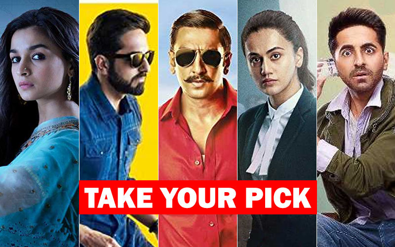 QUESTION OF THE DAY - Which Is Your Best Film Of 2018 – Raazi, Simmba, Andhadhun, Badhaai Ho Or Mulk?