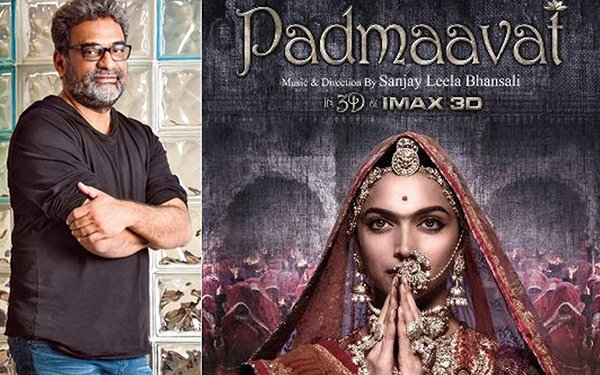 r balki and padmaavat poster