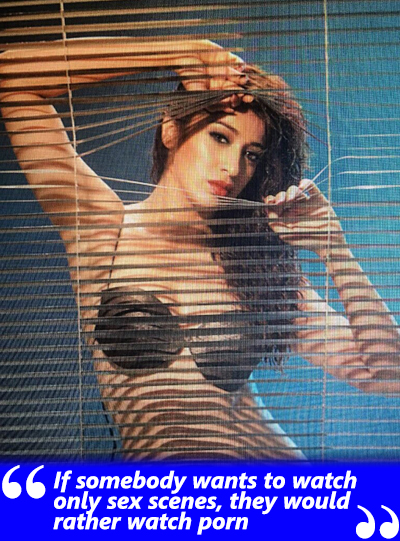 raai laxmi in a black bikini