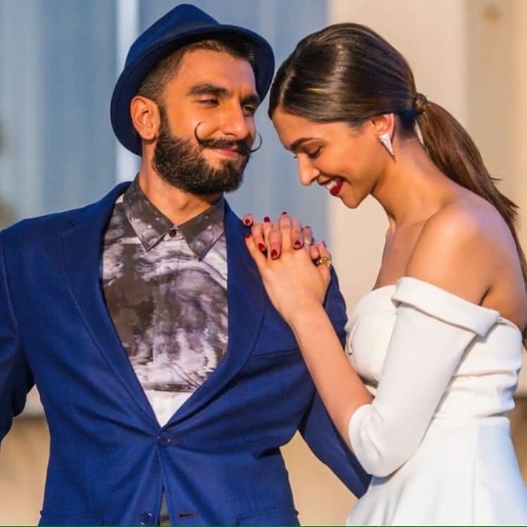 A Candid Picture Of Deepika Ranveer