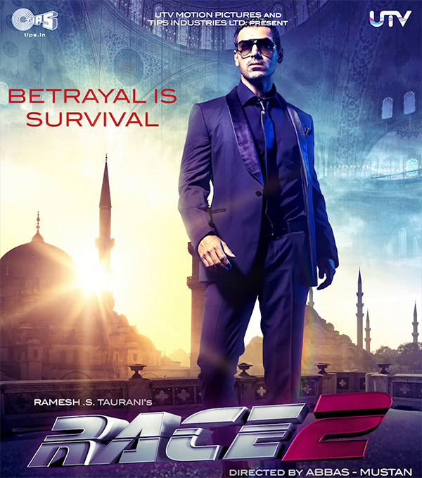 race 2 poster john abraham