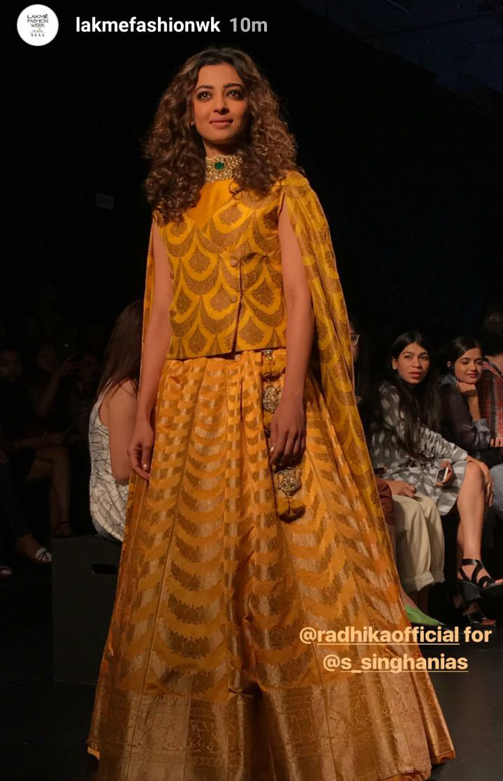 radhika apte at lakme fashion week