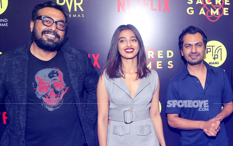 Promotions Are Sacred: Nawazuddin, Radhika & Anurag Reach Delhi To Talk About Their Netflix Series