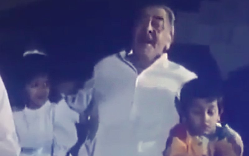 This Video Of Ranbir Kapoor Listening Patiently To Grandfather Raj Kapoor Singing Awara Hoon Is Heartwarming