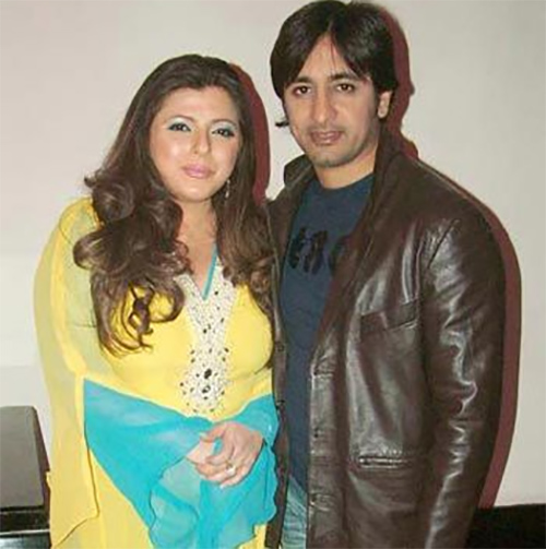 rajeev paul and delnaaz irani in happier times