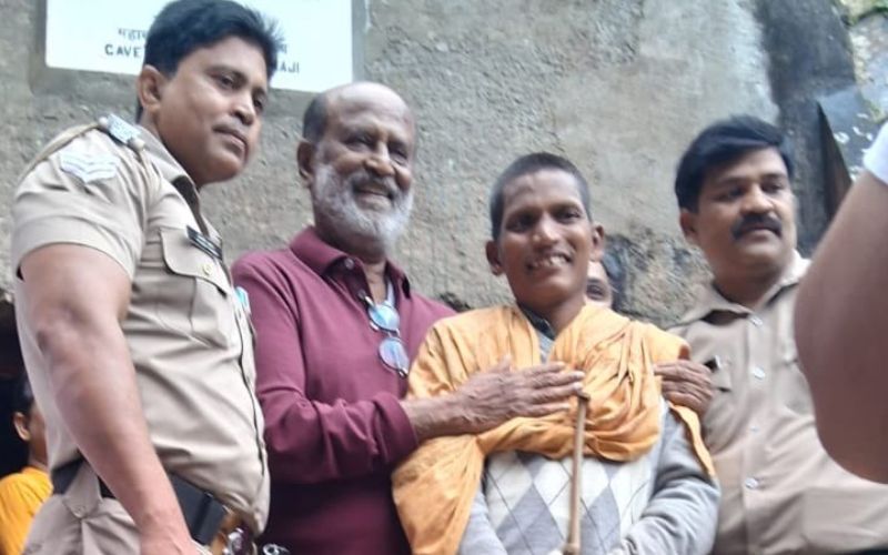 Rajinikanth Meets With A Die-Hard Fan That Walked 55 Days, From Chennai To Uttarakhand, To Meet Him- Take A Look