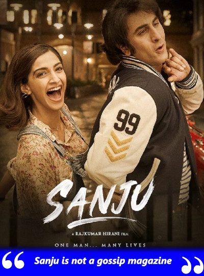 rajkumar hirani on sanju movie