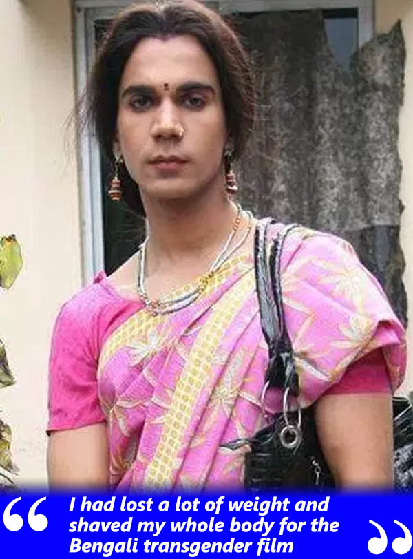 rajkumar rao in a still from movie transgender