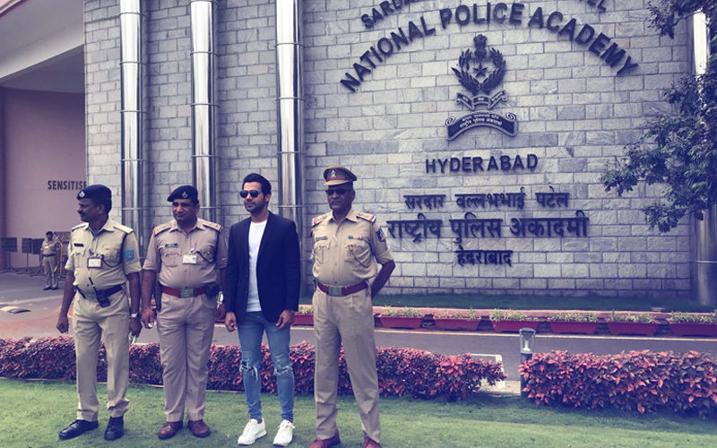 Rajkummar Rao Visits National Police Academy; Thanks “True Heroes” Of Our Country