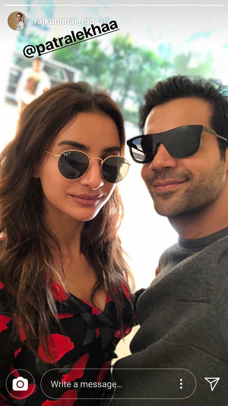 rajkummar rao patralekhaa selfie in thailand