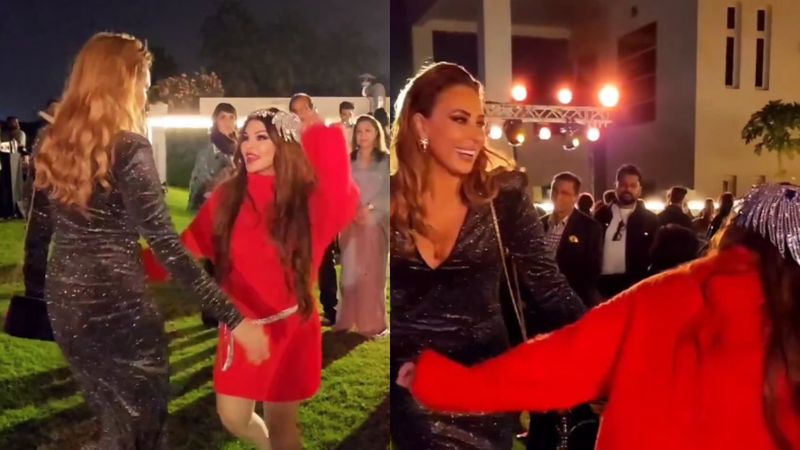 800px x 450px - VIRAL! Rakhi Sawant Calls Salman Khan's Rumoured GF Iulia VÃ¢ntur Her  'Bhabhi' As She Dances With Her In Dubai-VIDEO Inside