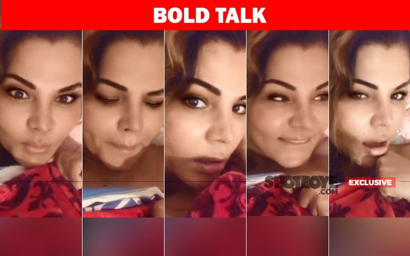 Rakhi Sawant On Her Bed Videos: I Am Allergic To Clothes And My Husband Doesn't Mind- EXCLUSIVE