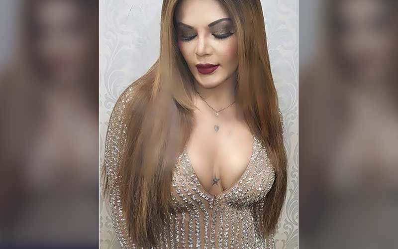 Rakhi Sawant Shares A Glamorous Photo Of Herself While Flaunting Her Cleavage; Fans Ask ‘Didi, Yeh Kabki Pic Hai?’