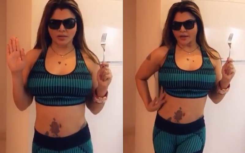 Rakhi Sawant Reunites With Husband In UK; Becomes Aadhe Maa To Solve Netizens' Problems – Watch Video