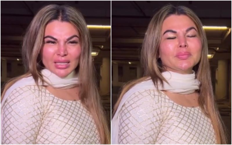 Rakhi Sawant Gets Emotional, Asks Paparazzi If They Will Visit Her Grave; Netizens Say, ‘Maa Hospital Meh Serious Hai Aur Ye Iska Kuch Aur Hi Chal Raha Hai’