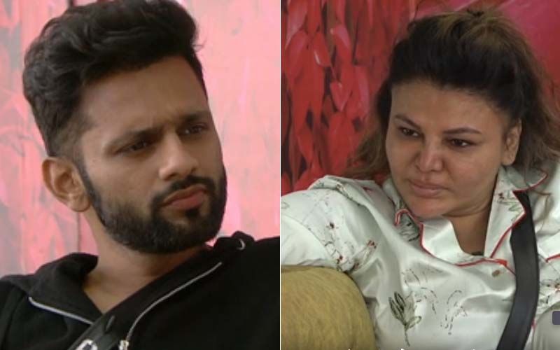 Bigg Boss 14: Rakhi Sawant Shows Rahul Vaidya Her Stitches From Getting Beaten Up By Uncle; Breaks Down While Speaking About Her Past