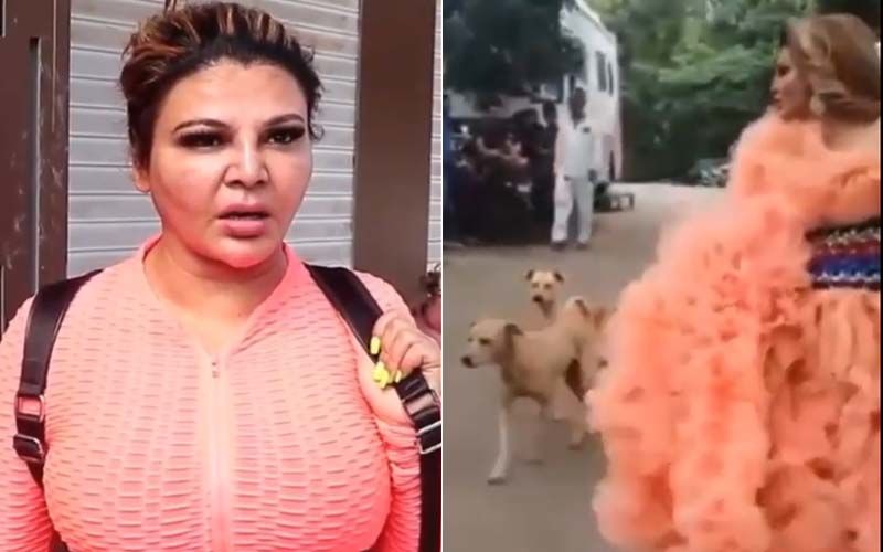 Rakhi Sawant Is At It Again; Actress Says She Was Bitten By A Dog Outside Bigg Boss OTT Sets