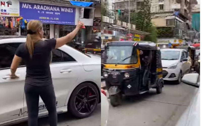 Netizens TROLL Rakhi Sawant, Call Her ‘Nautanki’ After Her Car Causes Huge Traffic Jam On Busy Road: ‘Shame On Her’-See VIDEO