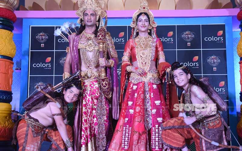 Lord Ram Aka Himanshu Soni And Goddess Sita Aka Shivya Pathania Attend The Launch Of Magnum Opus Show, Ram Siya Ke Luv Kush