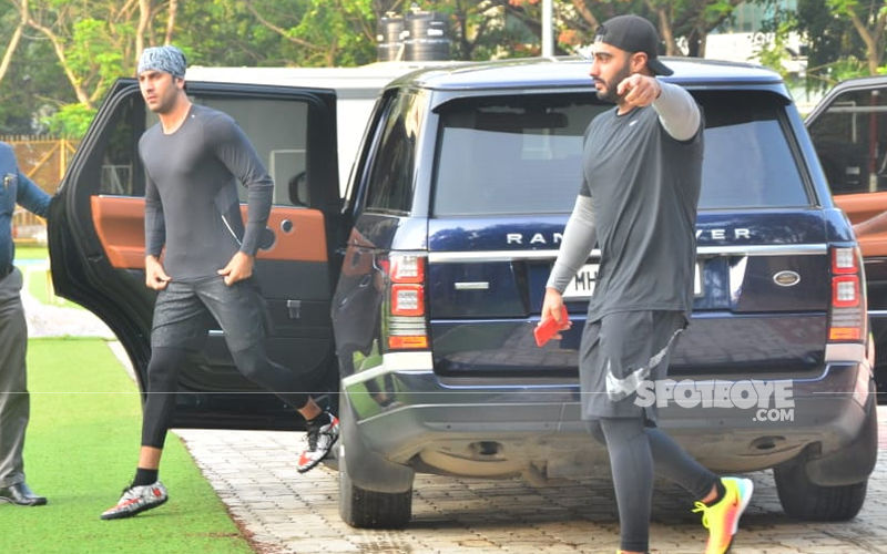 Ranbir And Arjun Kapoor Bring Their A-Game On To The Football Field; View Pics