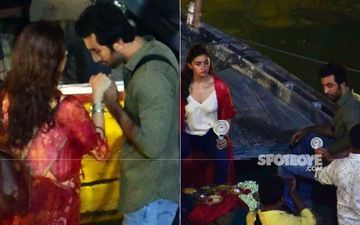 Alia Bhatt-Ranbir Kapoor’s Boat Ride In Varanasi – See Pics And Videos