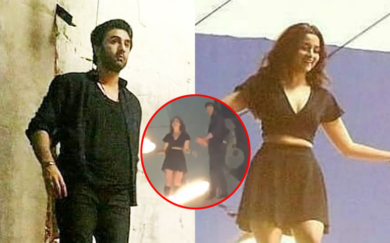 Ranbir Kapoor And Alia Bhatt Shoot For A Stunt Sequence In Brahmastra – Pictures And Video Leaked