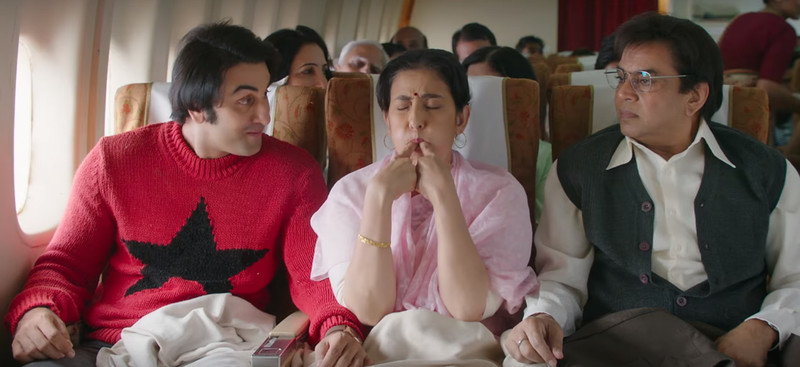 ranbir kapoor manisha koirala and paresh rawal in sanju