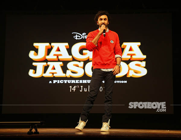 ranbir kapoor promotes jagga jasoos