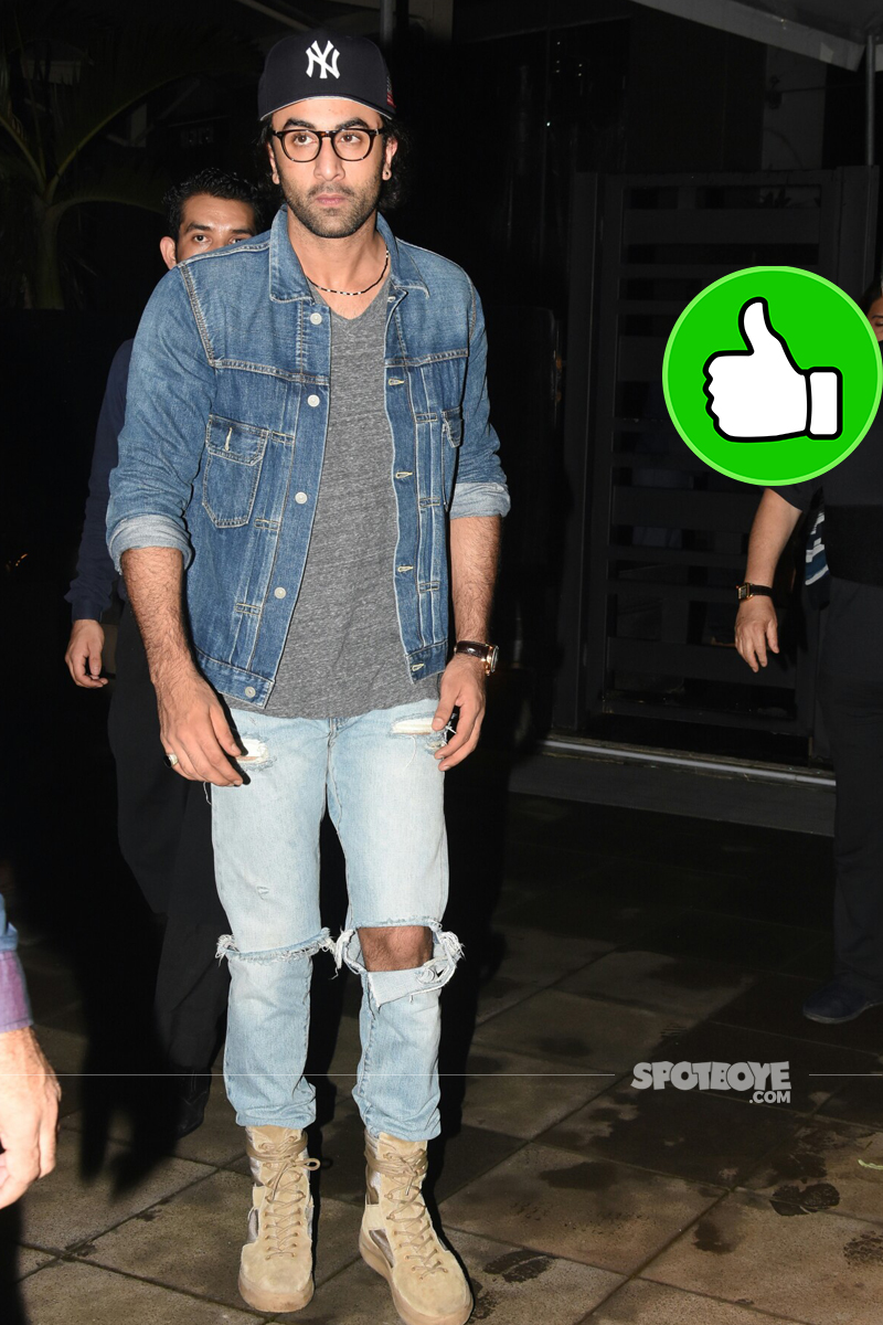 ranbir kapoor snapped post dinner