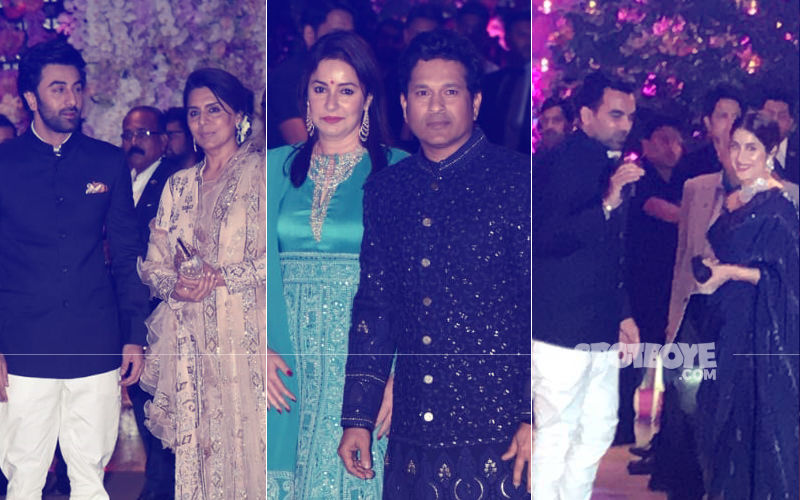 Ambani Engagement Party: Ranbir-Neetu, Sachin-Anjali, Zaheer-Sagarika Make A Grand Entry