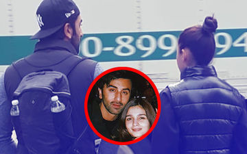 न्यूयॉर्क की सड़कों पर एक साथ घूमते दिखाई दिए रणबीर कपूर और आलिया भट्ट