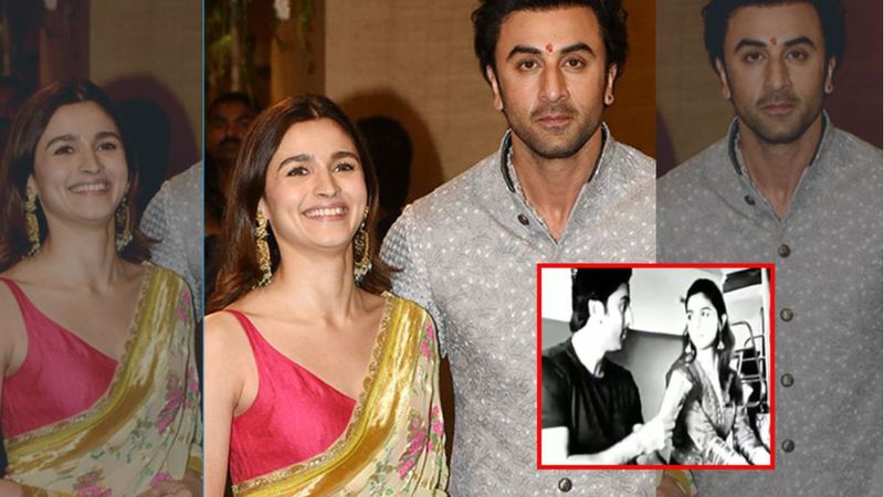 Ranbir Kapoor And Alia Bhatt Make For An Adorable Couple, As They Shoot For An Ad Commercial In A Train – Watch BTS Video